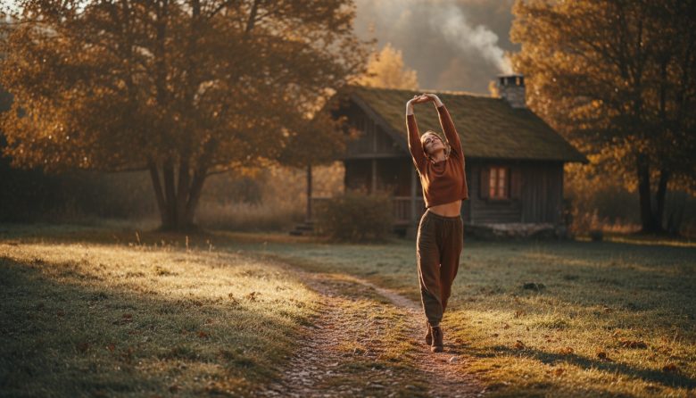 Active Morning Plan with Light Exercise Moments