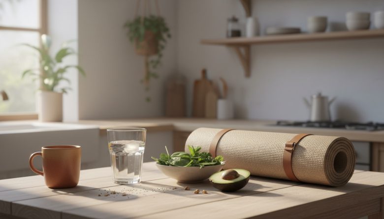 Gentle Morning Sequence: Hydrate Move Nourish